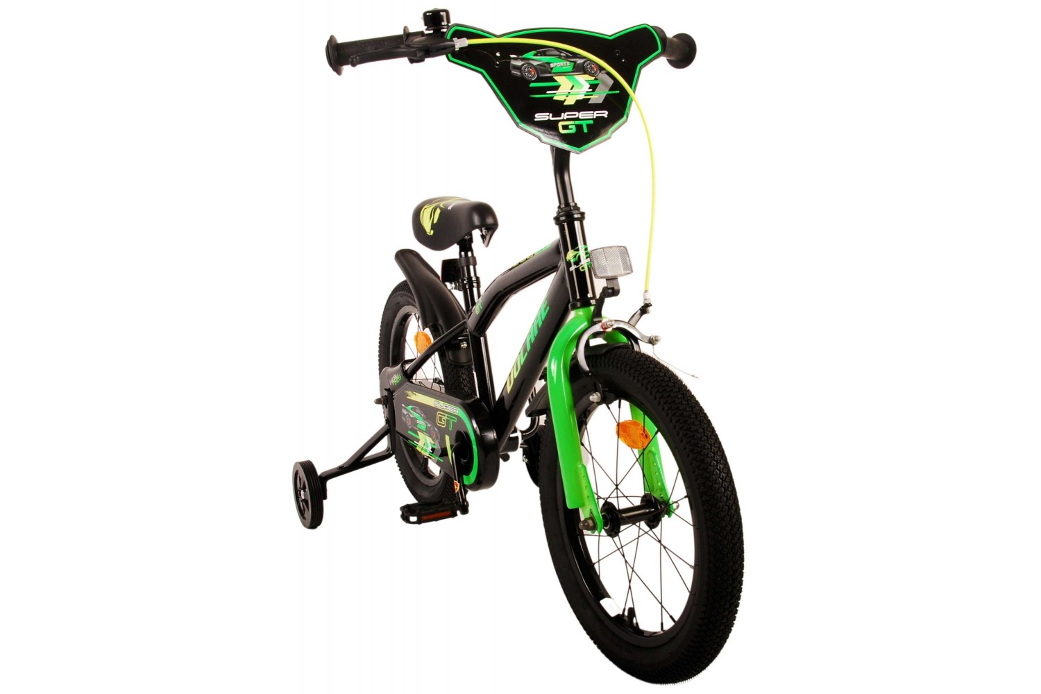 Volare Super GT Kinderfahrrad 16 Zoll Jungen Grün