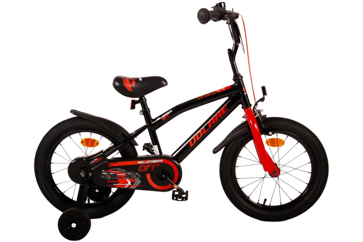 Volare Super GT Kinderfahrrad 16 Zoll Jungen Rot