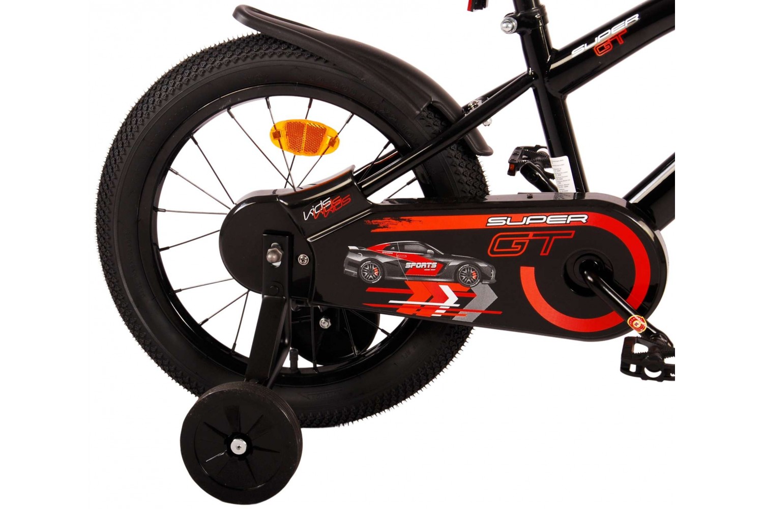 Volare Super GT Kinderfahrrad 16 Zoll Jungen Rot