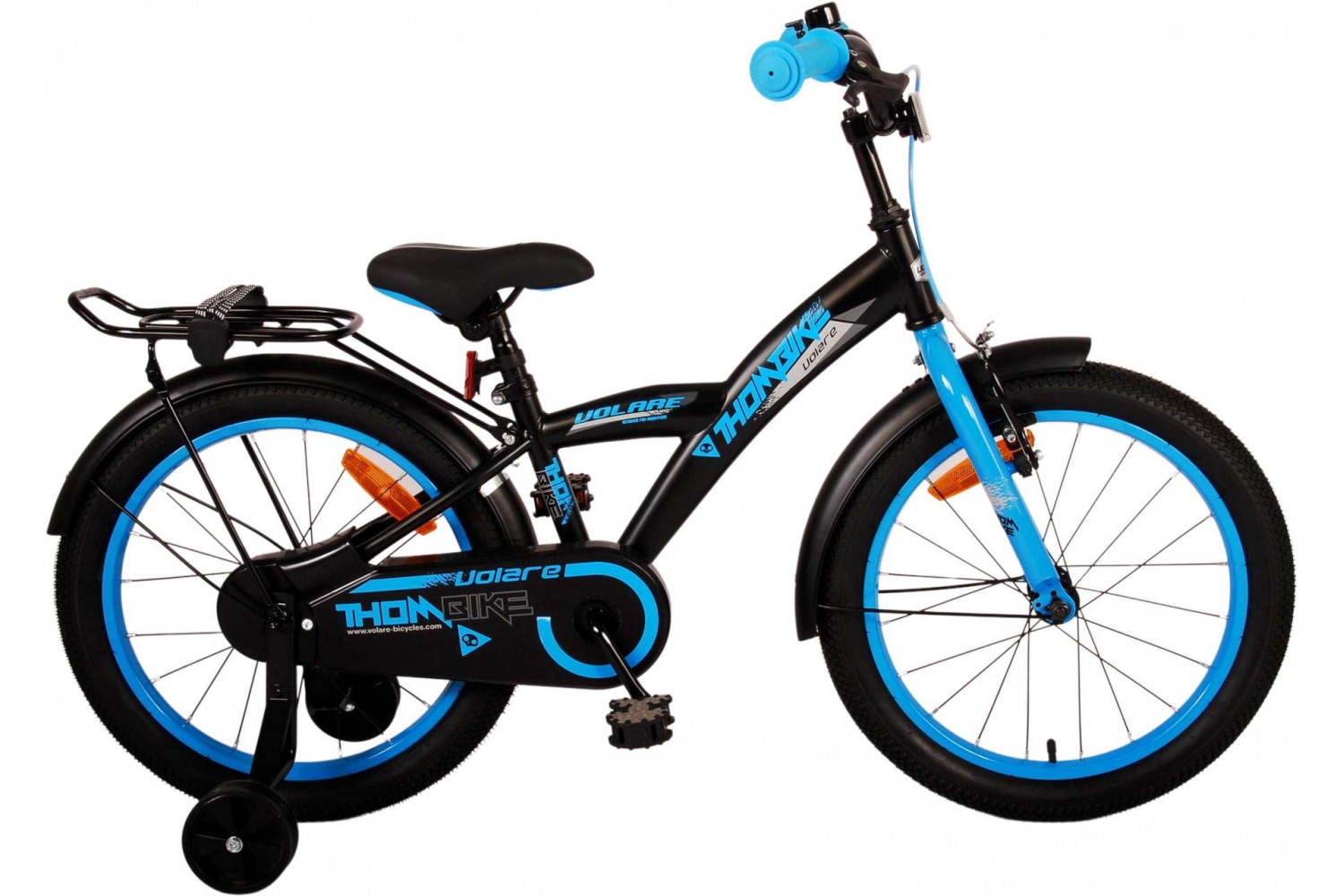 Volare Thombike Kinderfahrrad 18 Zoll Jungen Schwarz Blau