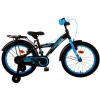 Volare Thombike Kinderfahrrad 18 Zoll Jungen Schwarz Blau | 2 Handbremsen