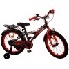 Volare Thombike Kinderfahrrad 18 Zoll Jungen Schwarz Rot | 2 Handbremsen