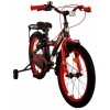 Volare Thombike Kinderfahrrad 18 Zoll Jungen Schwarz Rot | 2 Handbremsen