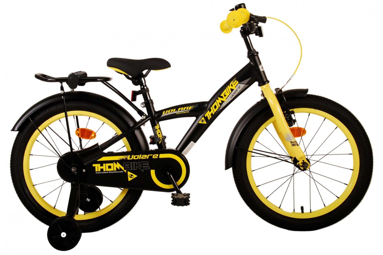 Volare Thombike Kinderfahrrad 18 Zoll Jungen Zoll Schwarz Gelb