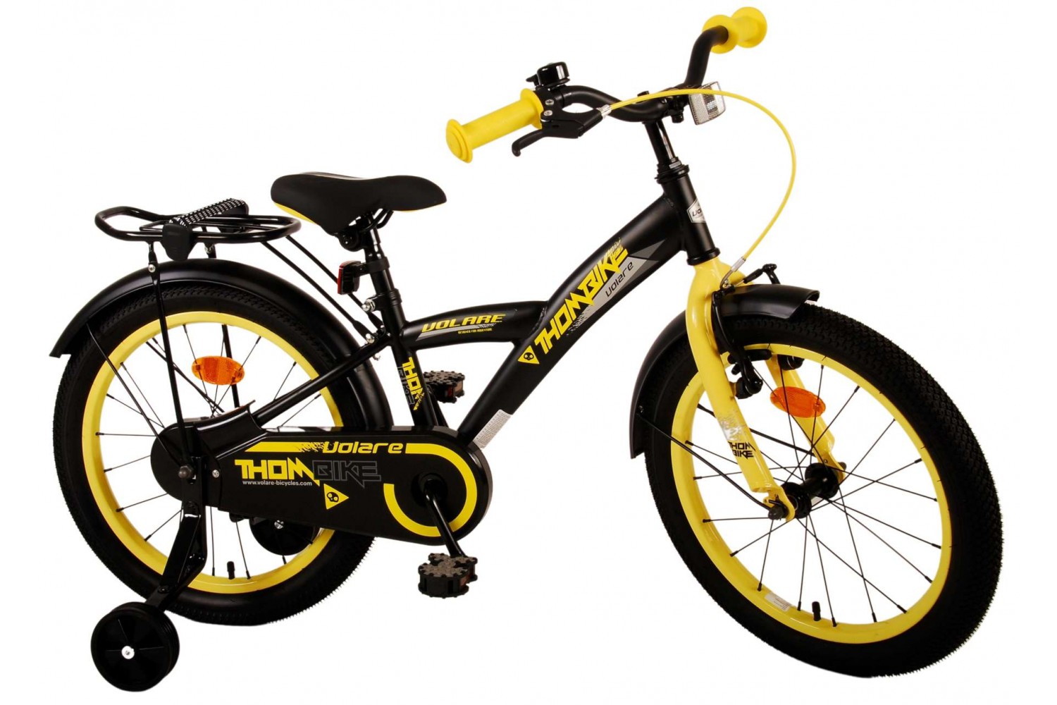 Volare Thombike Kinderfahrrad 18 Zoll Jungen Zoll Schwarz Gelb