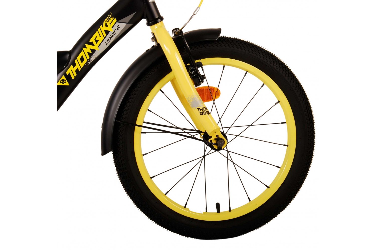 Volare Thombike Kinderfahrrad 18 Zoll Jungen Zoll Schwarz Gelb