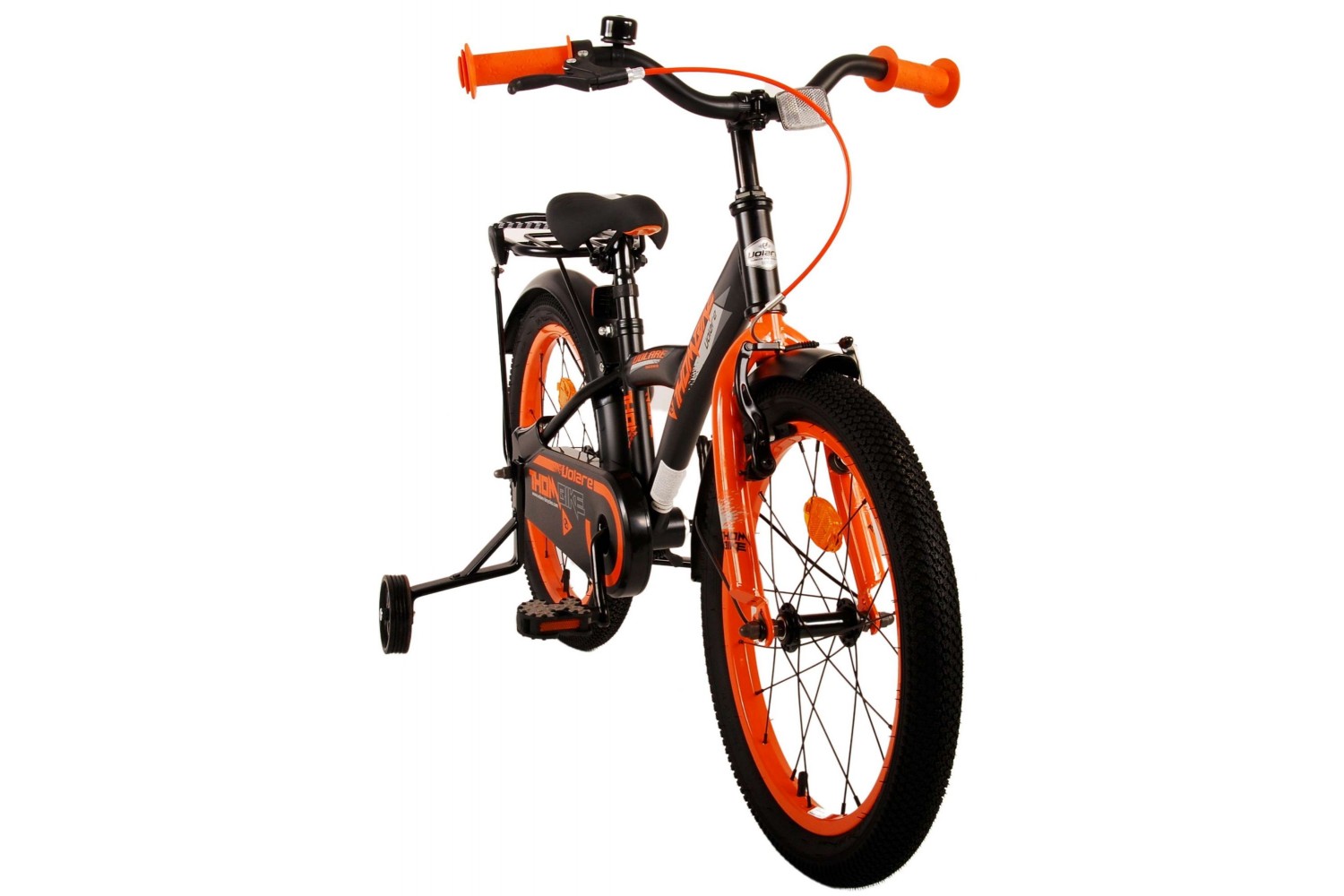 Volare Thombike Kinderfahrrad 18 Zoll Jungen Schwarz Orange