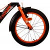 Volare Thombike Kinderfahrrad 18 Zoll Jungen Schwarz Orange | 2 Handbremsen