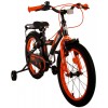 Volare Thombike Kinderfahrrad 18 Zoll Jungen Schwarz Orange | 2 Handbremsen