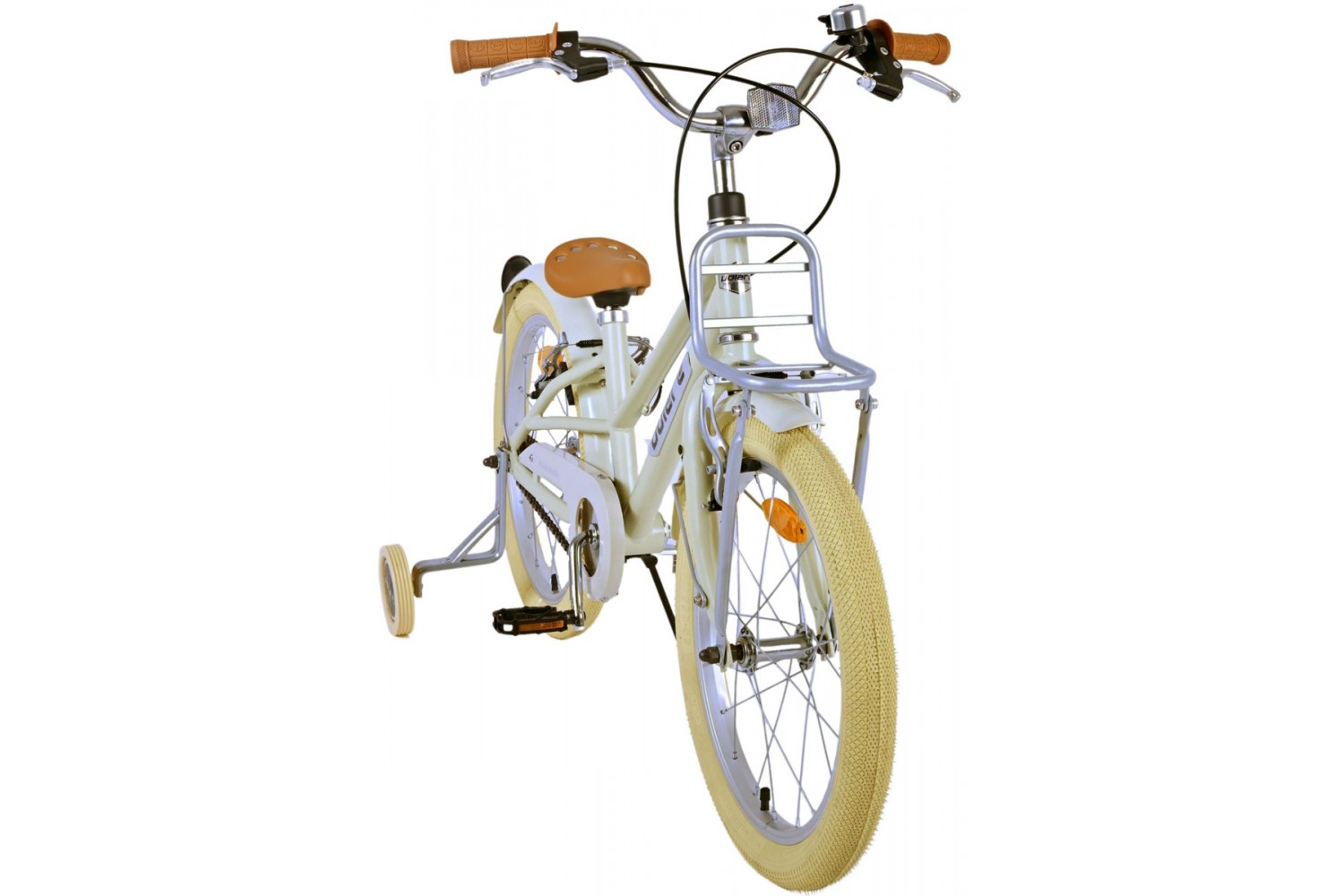 Volare Melody Kinderfahrrad 18 Zoll Mädchen Sand | 2 Handbremsen