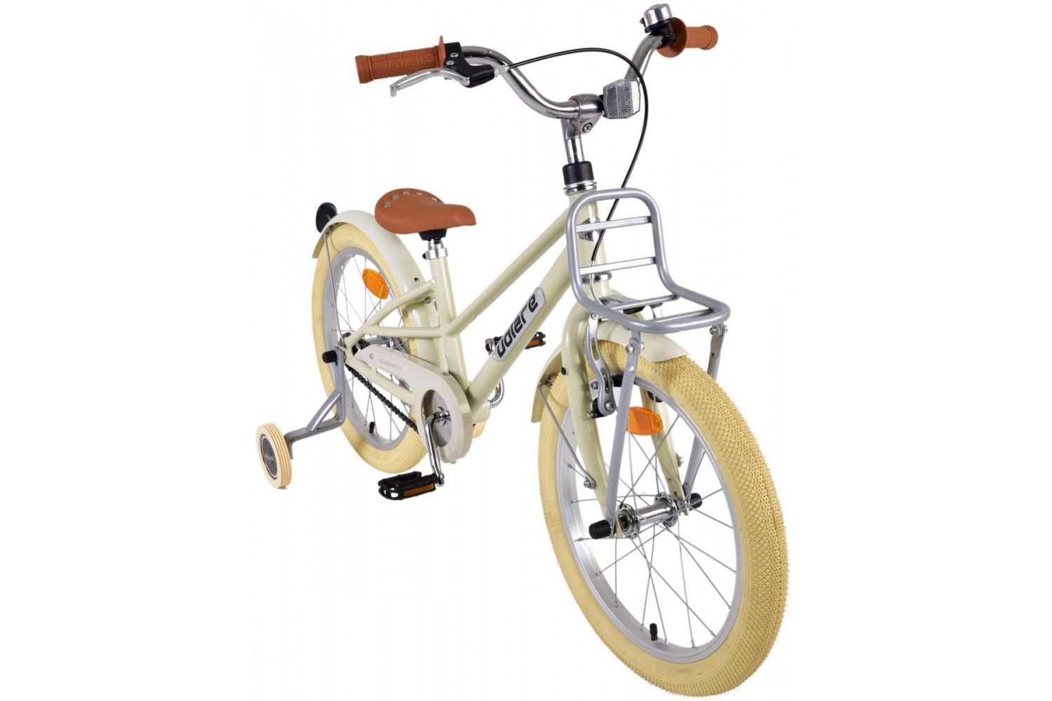 Volare Melody Kinderfahrrad 18 Zoll Mädchen Pastell Sand