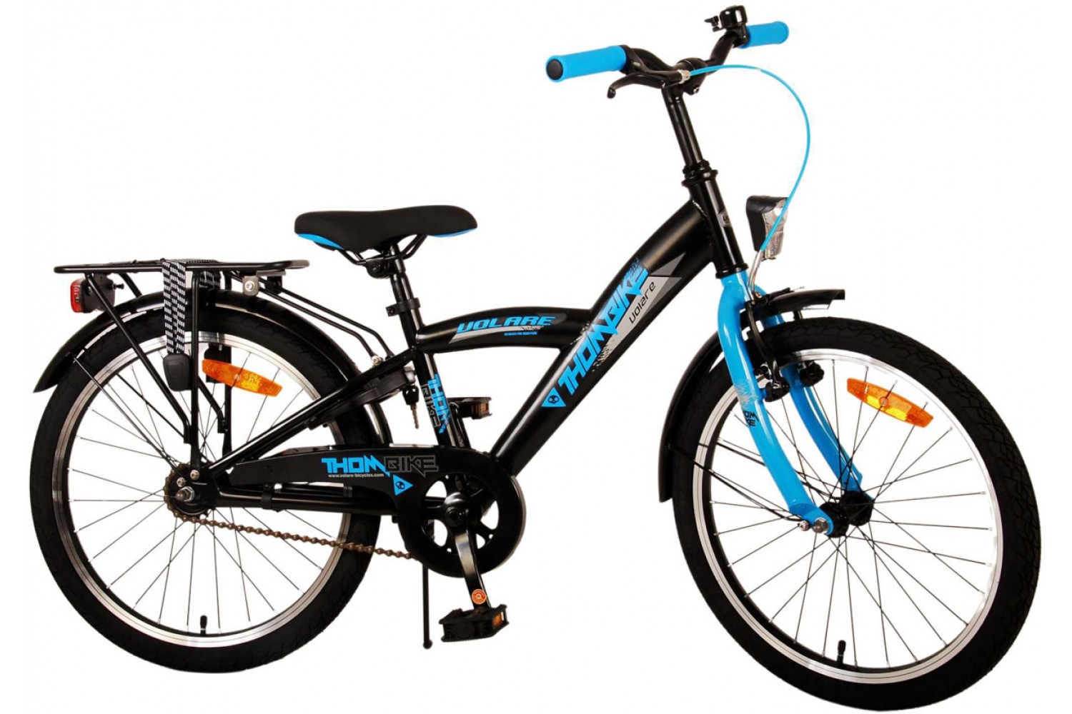 Volare Thombike Kinderfahrrad 20 Zoll Jungen Schwarz Blau