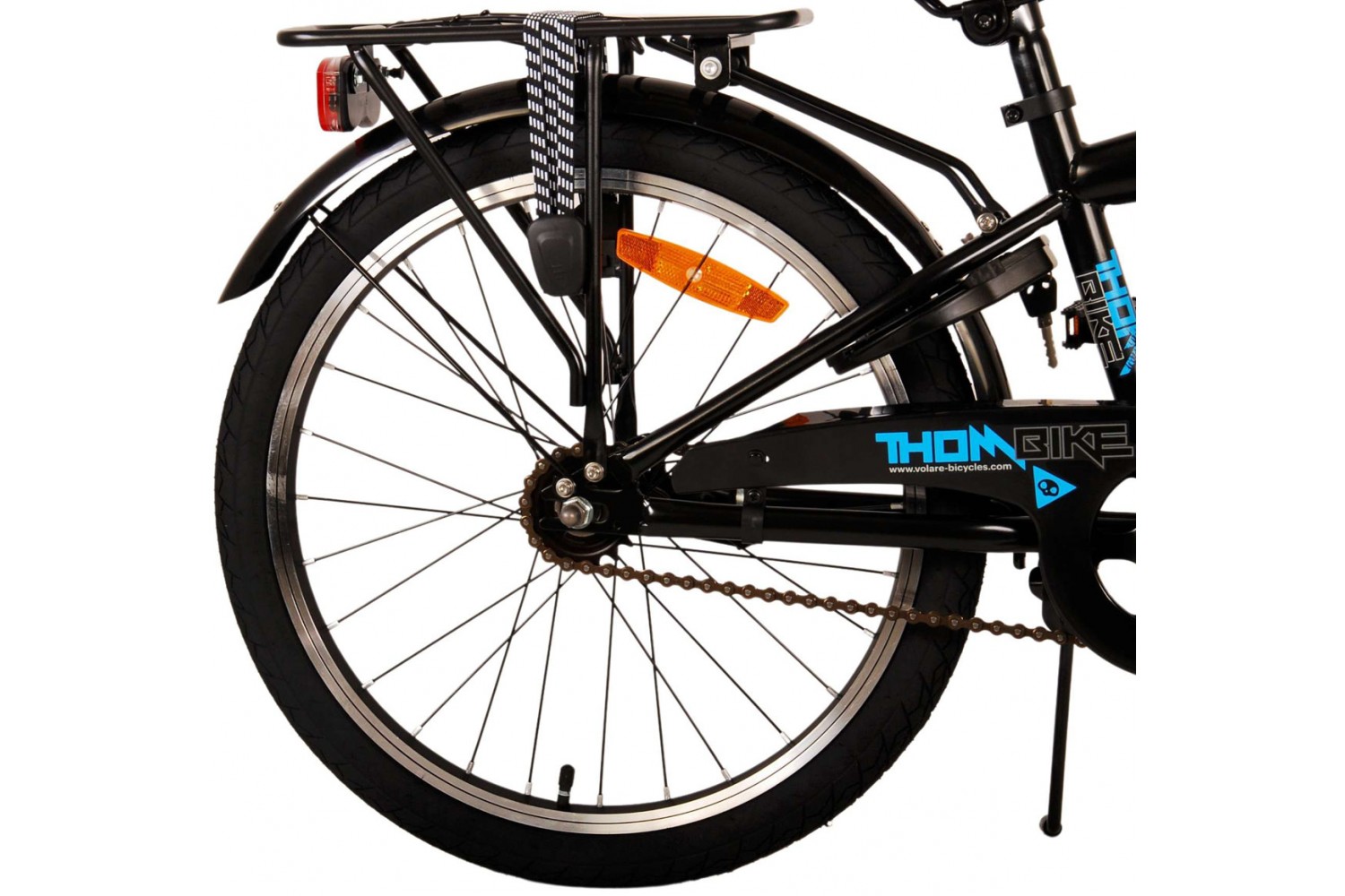 Volare Thombike Kinderfahrrad 20 Zoll Jungen Schwarz Blau