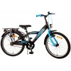 Volare Thombike Kinderfahrrad 20 Zoll Jungen Schwarz Blau | 2 Handbremsen