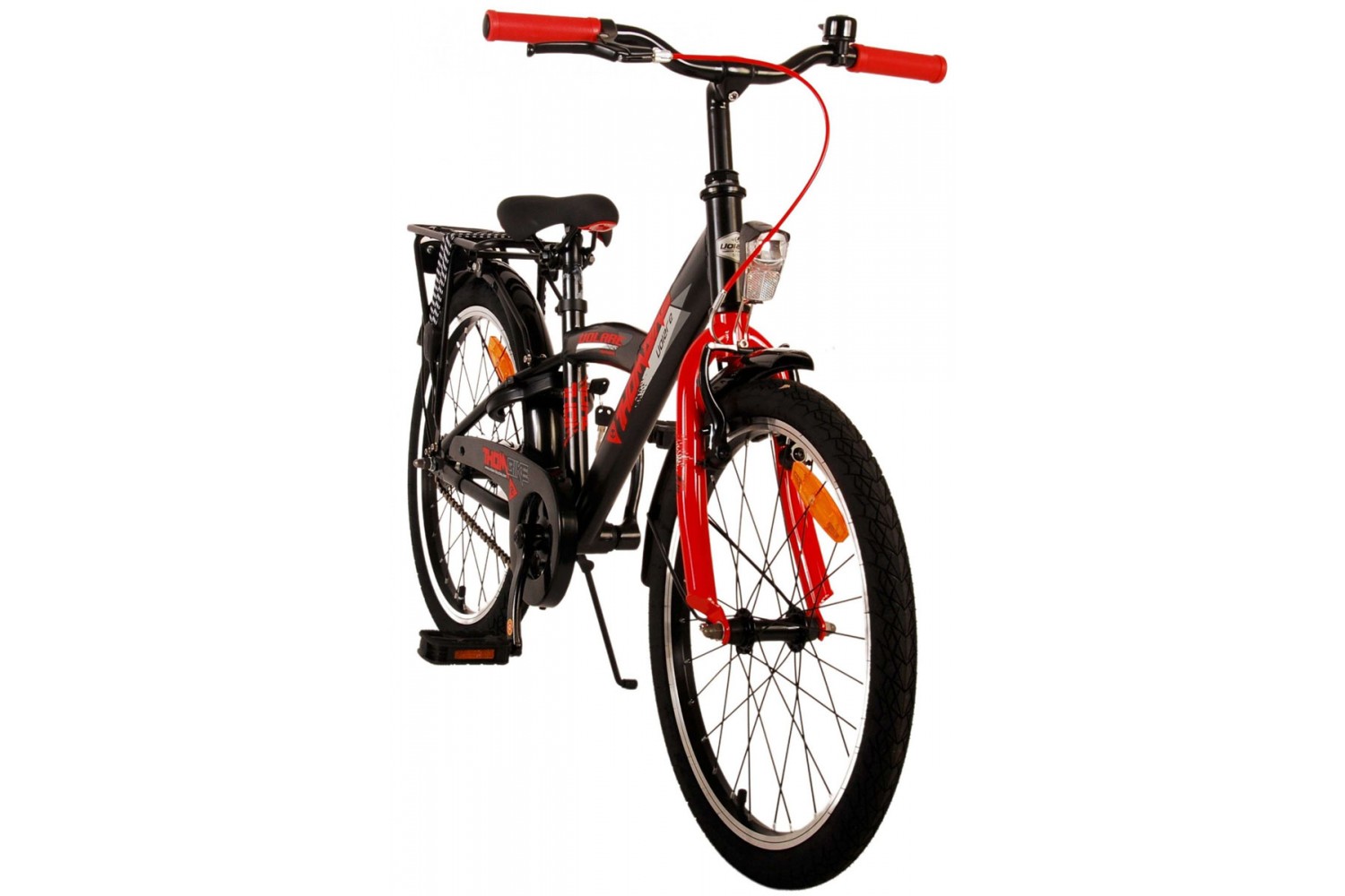 Volare Thombike Kinderfahrrad 20 Zoll Jungen Schwarz Rot