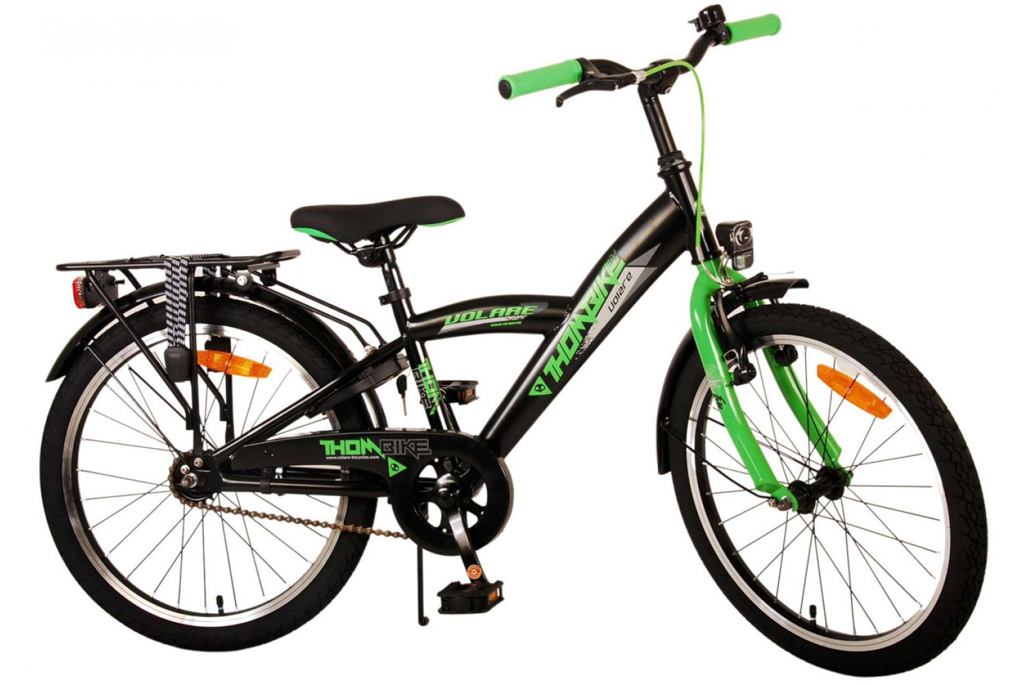 Volare Thombike Kinderfahrrad 20 Zoll Jungen Schwarz Grün