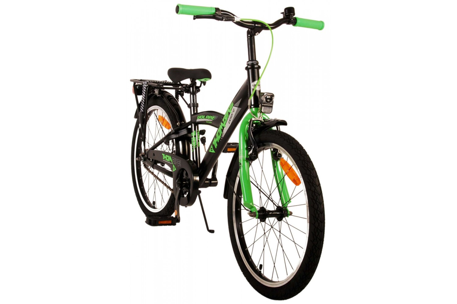 Volare Thombike Kinderfahrrad 20 Zoll Jungen Schwarz Grün