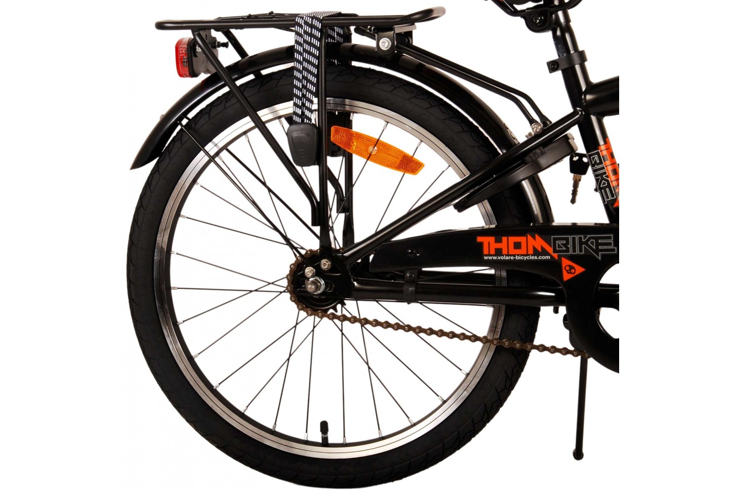 Volare Thombike Kinderfahrrad 20 Zoll Jungen Schwarz Orange