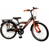 Volare Thombike Kinderfahrrad 20 Zoll Jungen Schwarz Orange | 2 Handbremsen