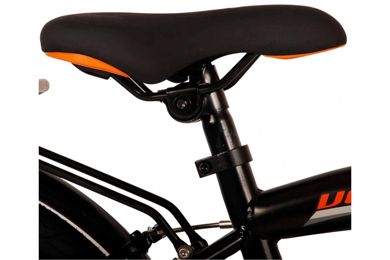 Volare Thombike Kinderfahrrad 20 Zoll Jungen Schwarz Orange | 2 Handbremsen