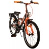 Volare Thombike Kinderfahrrad 20 Zoll Jungen Schwarz Orange | 2 Handbremsen