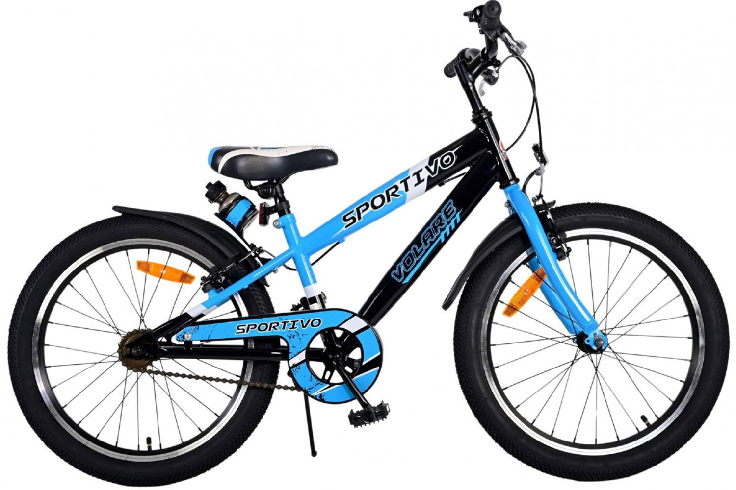 Volare Sportivo Kinderfahrrad 20 Zoll Jungen Blau | 2 Handbremsen