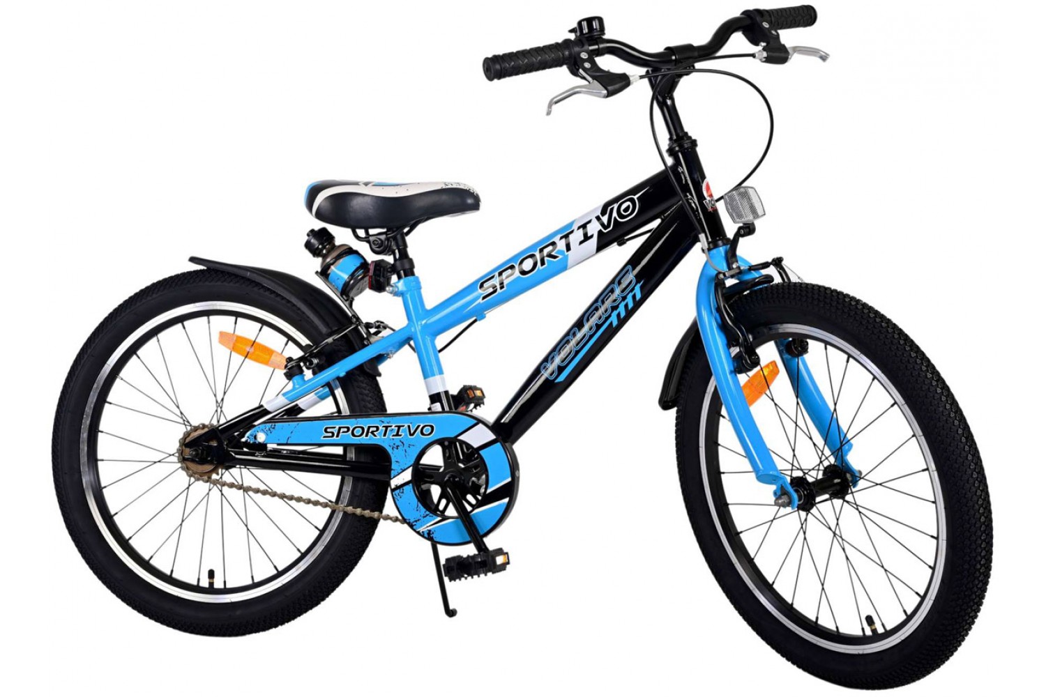 Volare Sportivo Kinderfahrrad 20 Zoll Jungen Blau | 2 Handbremsen