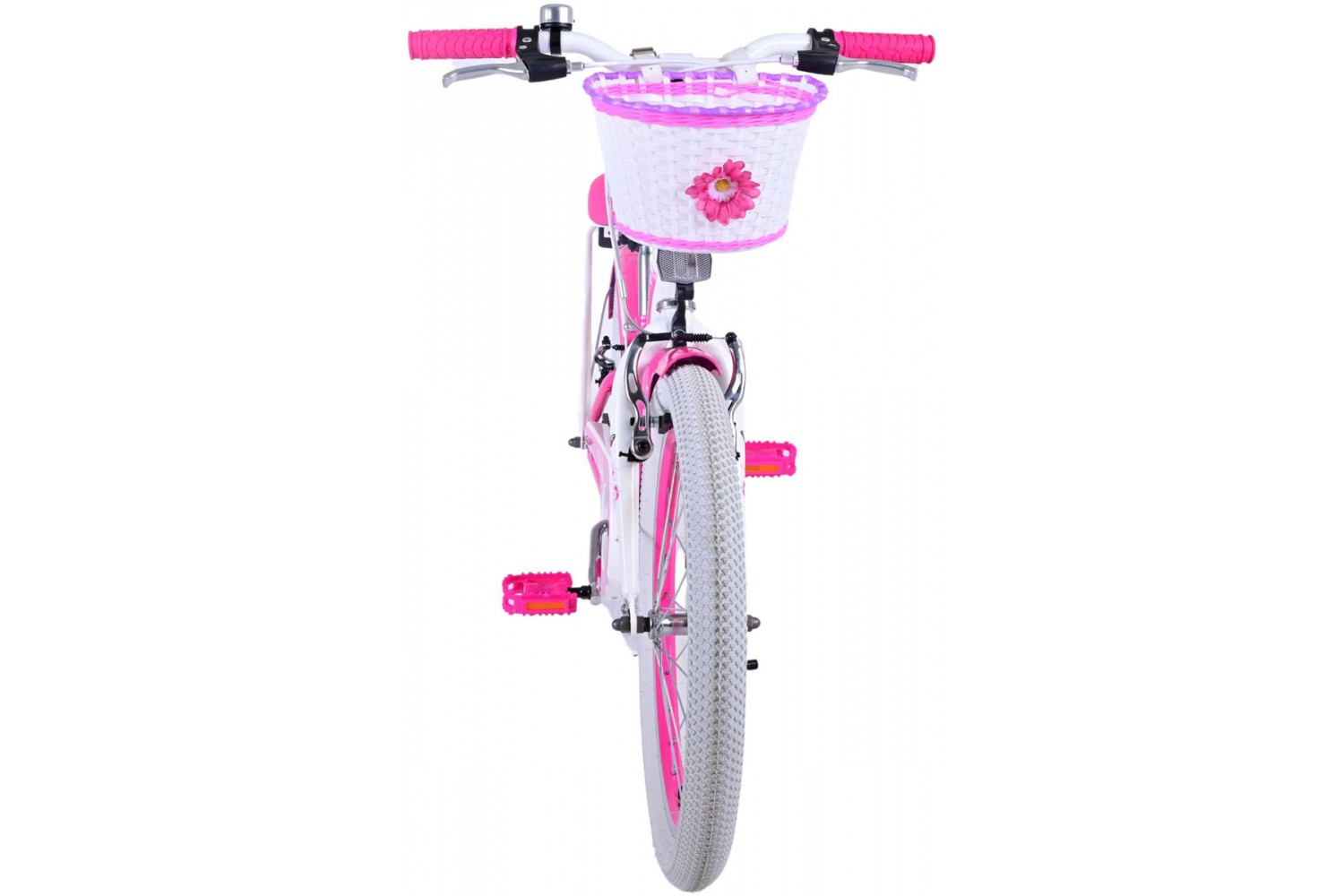 Volare Lovely Kinderfahrrad 20 Zoll Mädchen Rosa | 2 Handbremsen