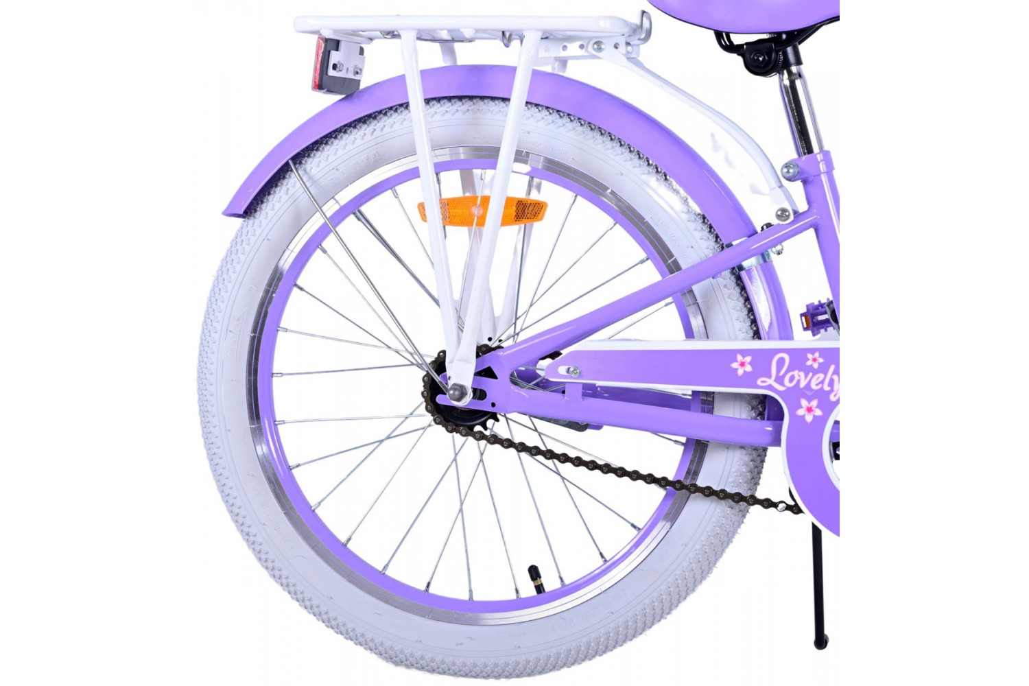 Volare Lovely Kinderfahrrad 20 Zoll Mädchen Lila