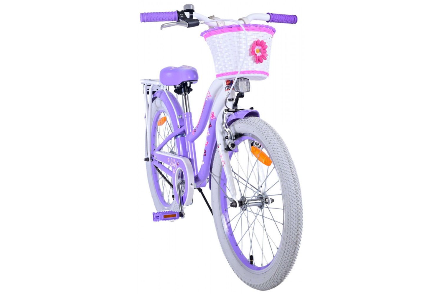 Volare Lovely Kinderfahrrad 20 Zoll Mädchen Lila