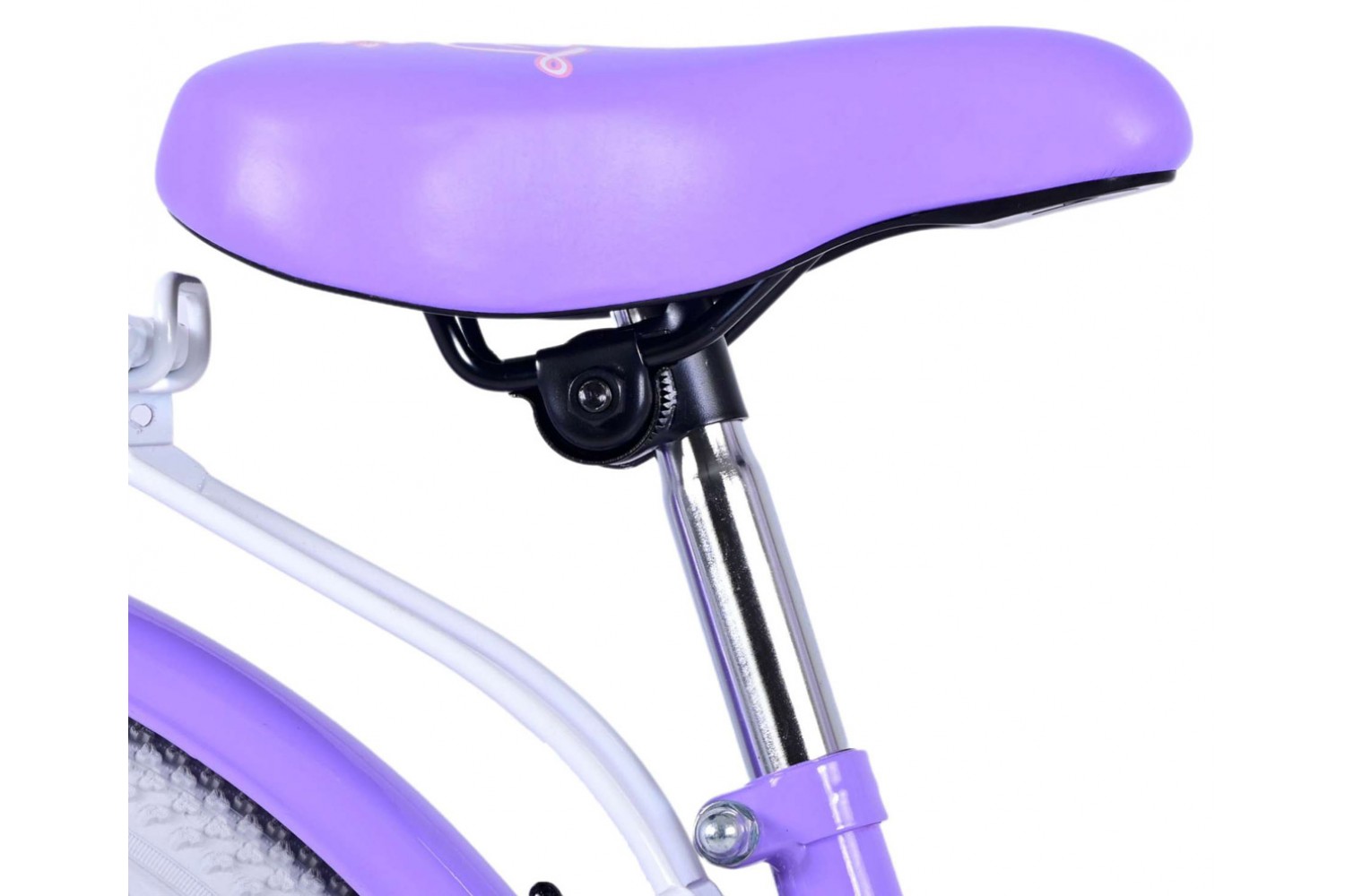 Volare Lovely Kinderfahrrad 20 Zoll Mädchen Lila | 2 Handbremsen