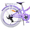 Volare Lovely Kinderfahrrad 20 Zoll Mädchen Lila 7 Gänge