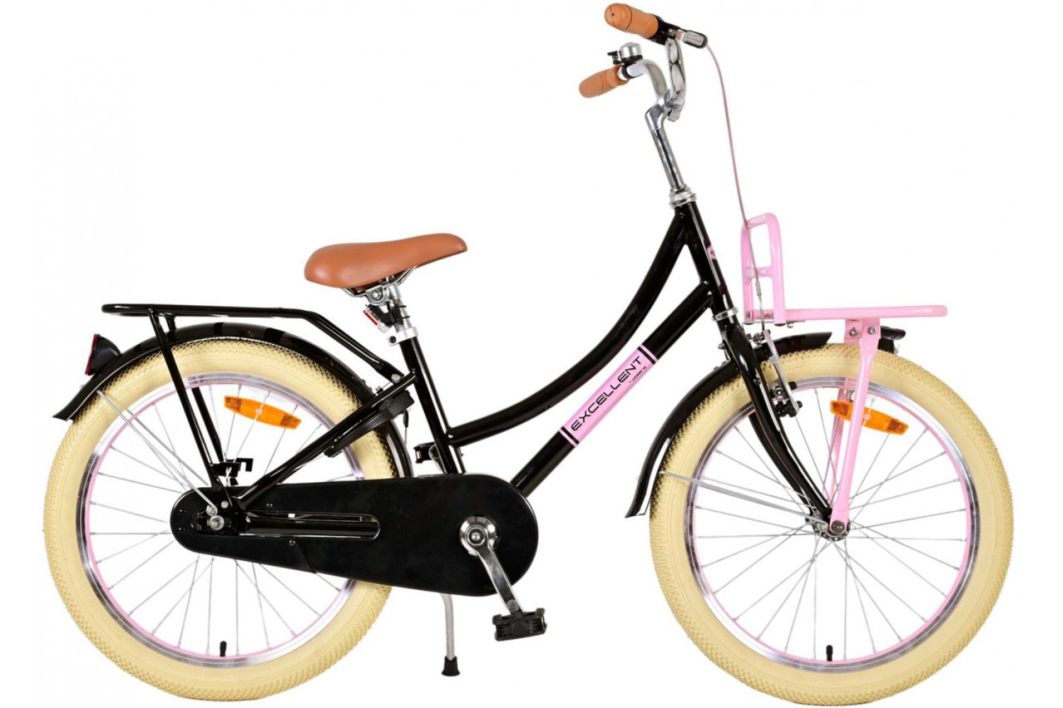 Volare Excellent Kinderfahrrad 20 Zoll Mädchen Schwarz