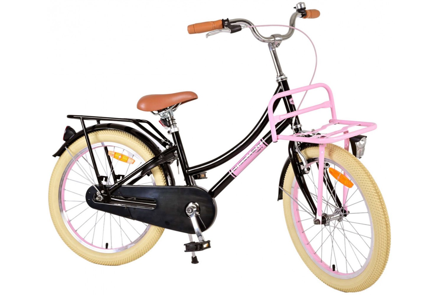 Volare Excellent Kinderfahrrad 20 Zoll Mädchen Schwarz