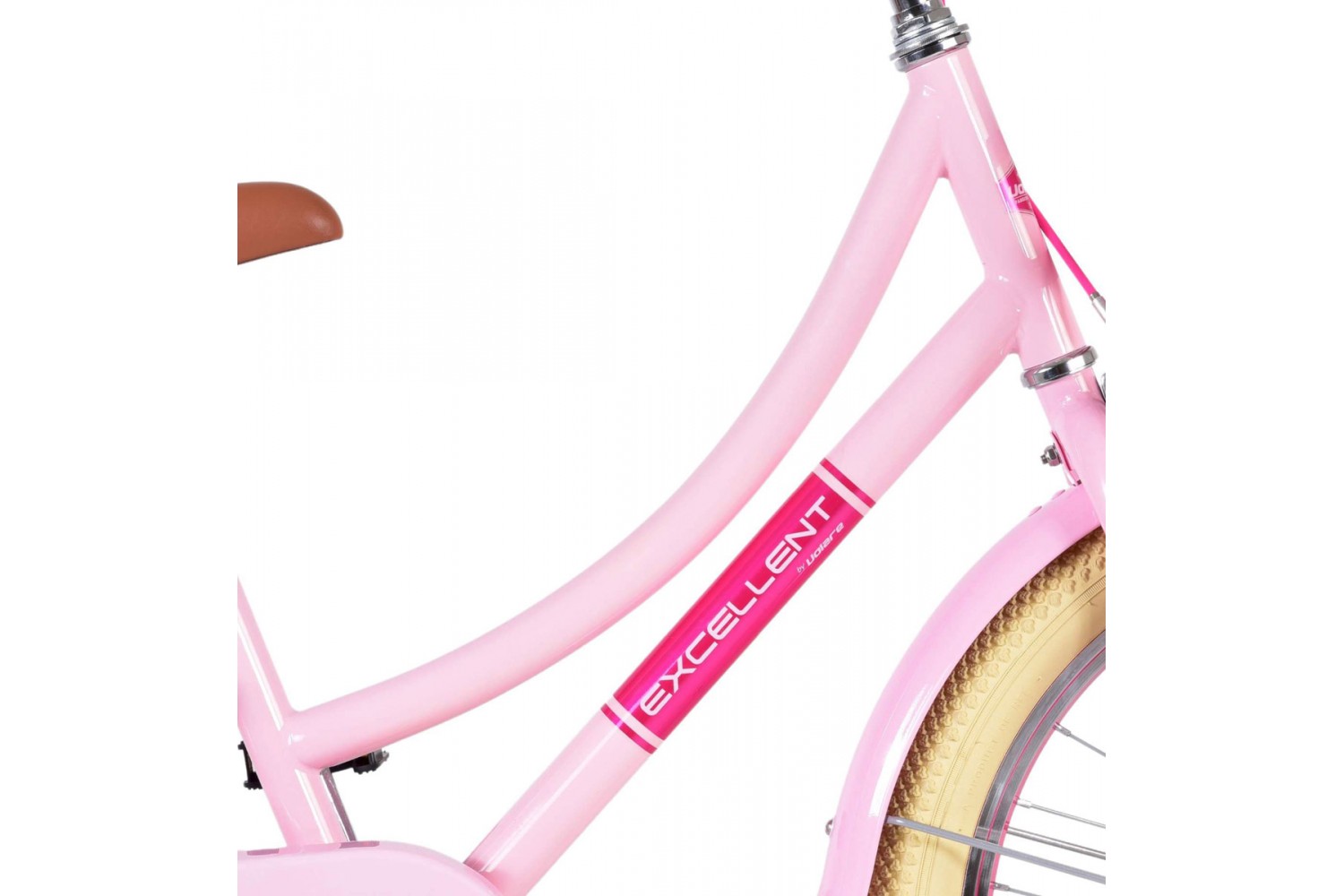 Volare Excellent Kinderfahrrad Mädchen 20 Zoll Rosa | 3 Gänge