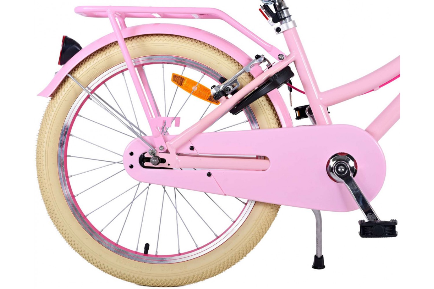 Volare Excellent Mädchenfahrrad 20 Zoll Rosa | 2 Handbremsen