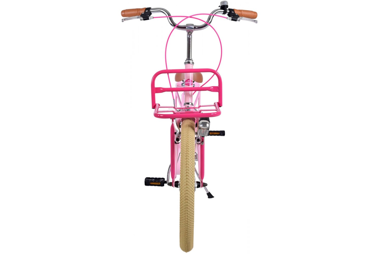 Volare Excellent Mädchenfahrrad 20 Zoll Rosa | 2 Handbremsen