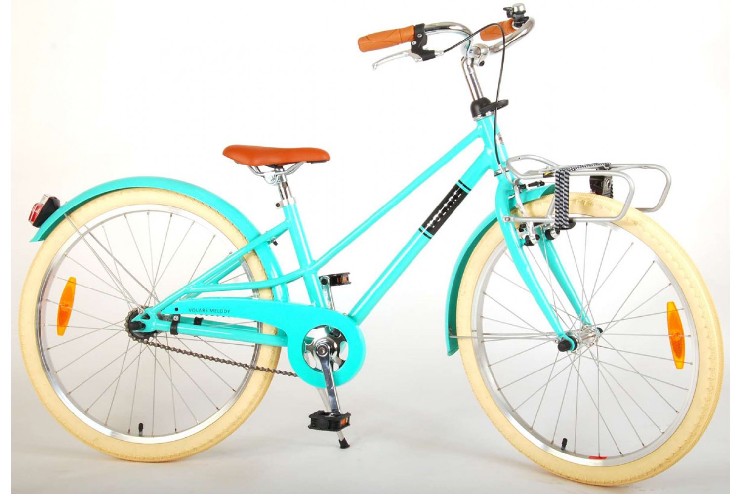 Volare Melody Mädchenfahrrad 24 Zoll Türkis