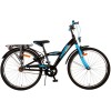 Volare Thombike Kinderfahrrad 24 Zoll Jungen Schwarz Blau | 2 Handbremsen