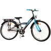 Volare Thombike Kinderfahrrad 24 Zoll Jungen Schwarz Blau | 2 Handbremsen