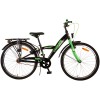 Volare Thombike Kinderfahrrad 24 Zoll Jungen Schwarz Grün | 2 Handbremsen