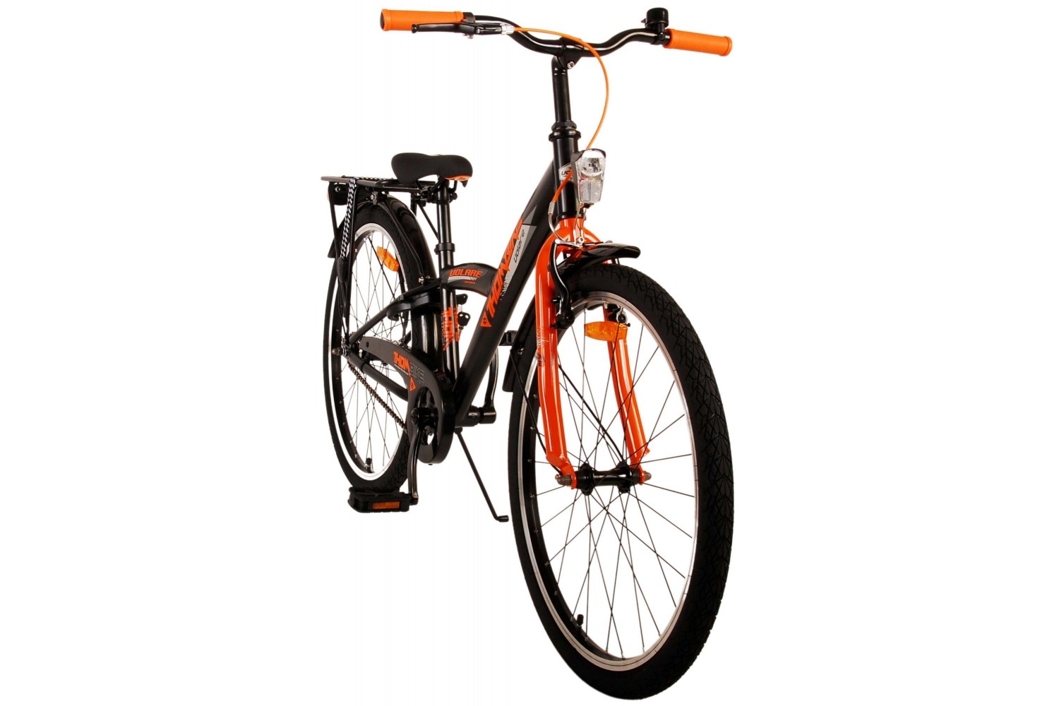 Volare Thombike Kinderfahrrad 24 Zoll Jungen Schwarz Orange