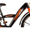 Volare Thombike Kinderfahrrad 24 Zoll Jungen Schwarz Orange | 2 Handbremsen