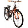 Volare Thombike Kinderfahrrad 24 Zoll Jungen Schwarz Orange | 2 Handbremsen