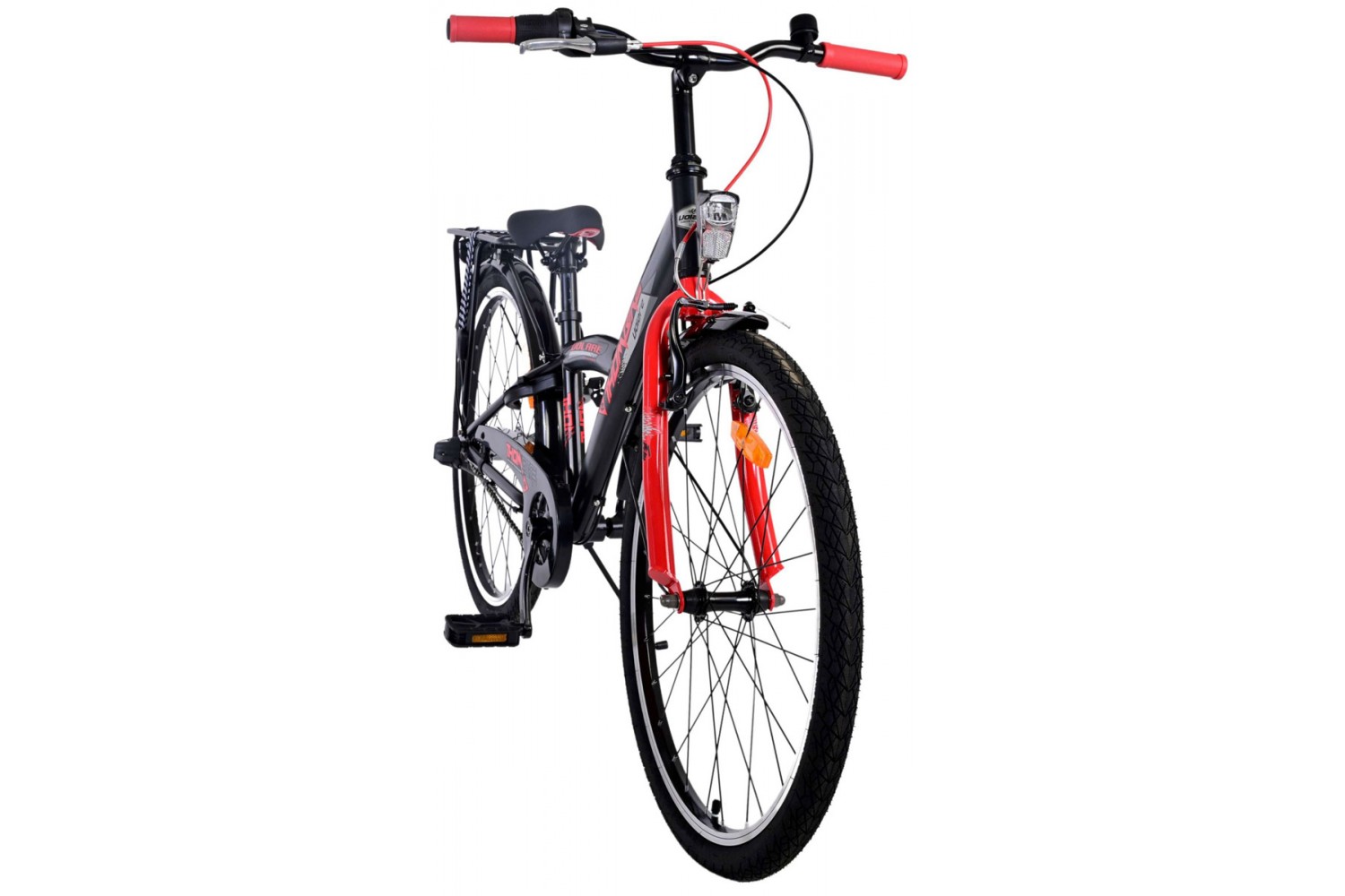 Volare Thombike 3V Jungenfahrrad 24 Zoll Rot