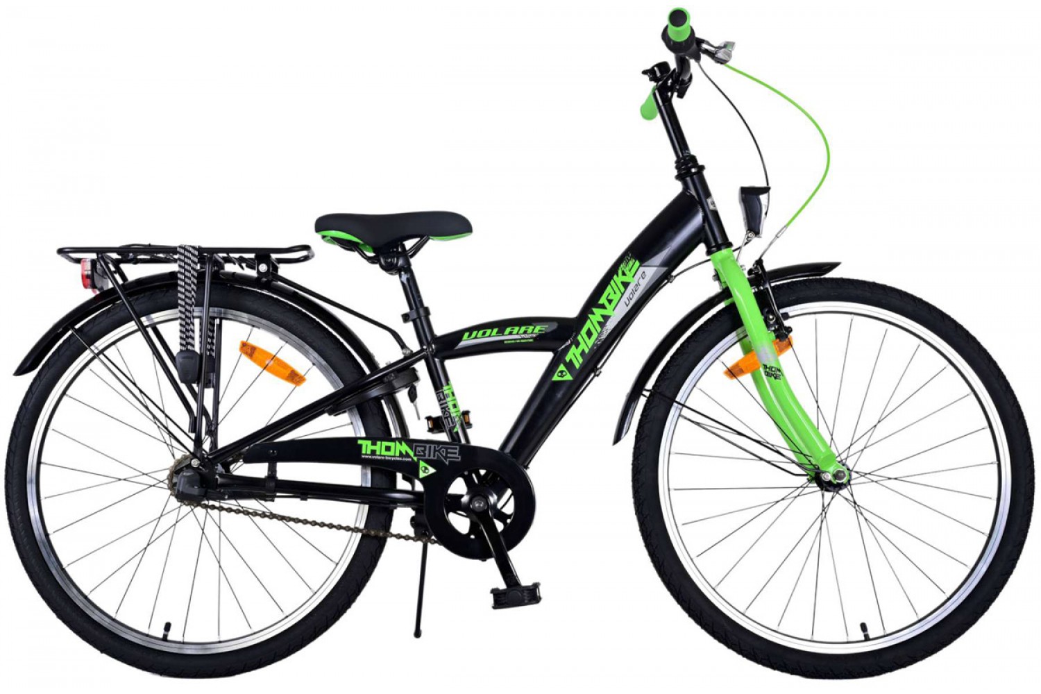 Volare Thombike 3V Jungenfahrrad 24 Zoll Grün