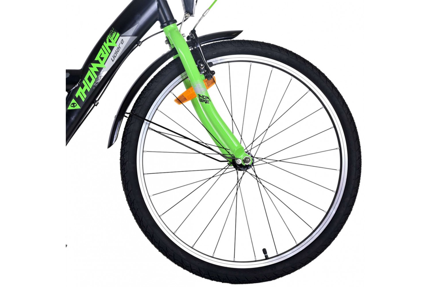 Volare Thombike 3V Jungenfahrrad 24 Zoll Grün