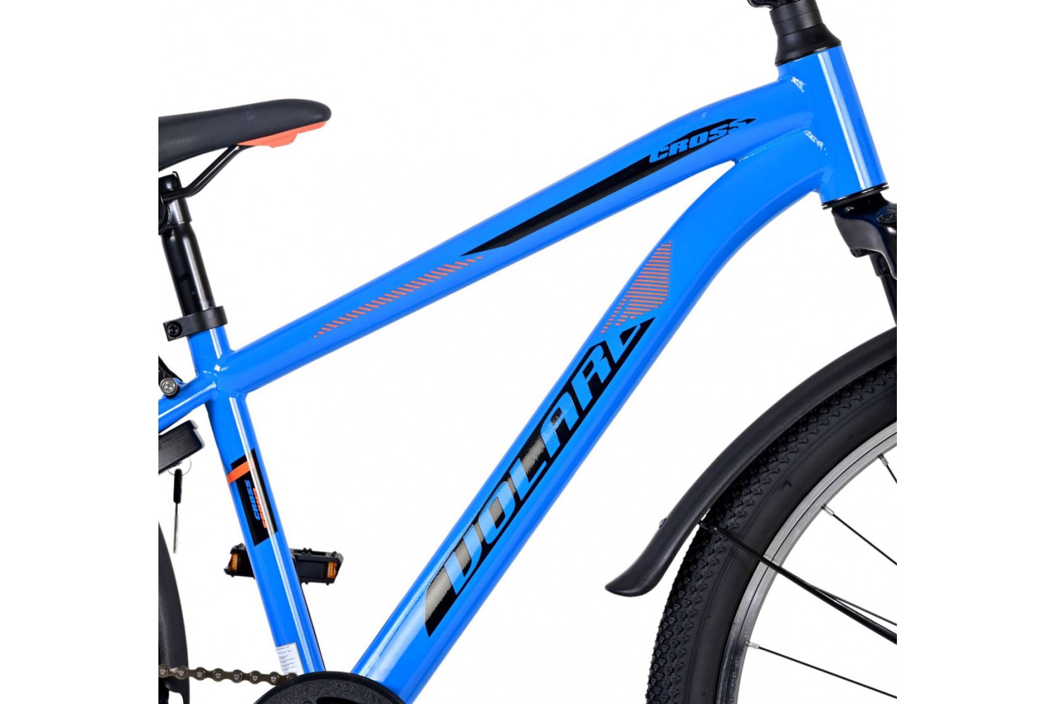 Volare Cross Jungenfahrrad 24 Zoll Blau