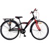 Volare Thombike Kinderfahrrad 26 Zoll Jungen Schwarz Rot | 2 Handbremsen