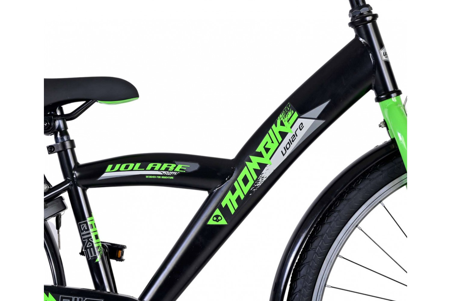 Volare Thombike Kinderfahrrad 26 Zoll Jungen Schwarz Grün